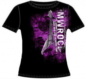 The Official t-shirt for The Mark Wood Rock Orchestra Camp
